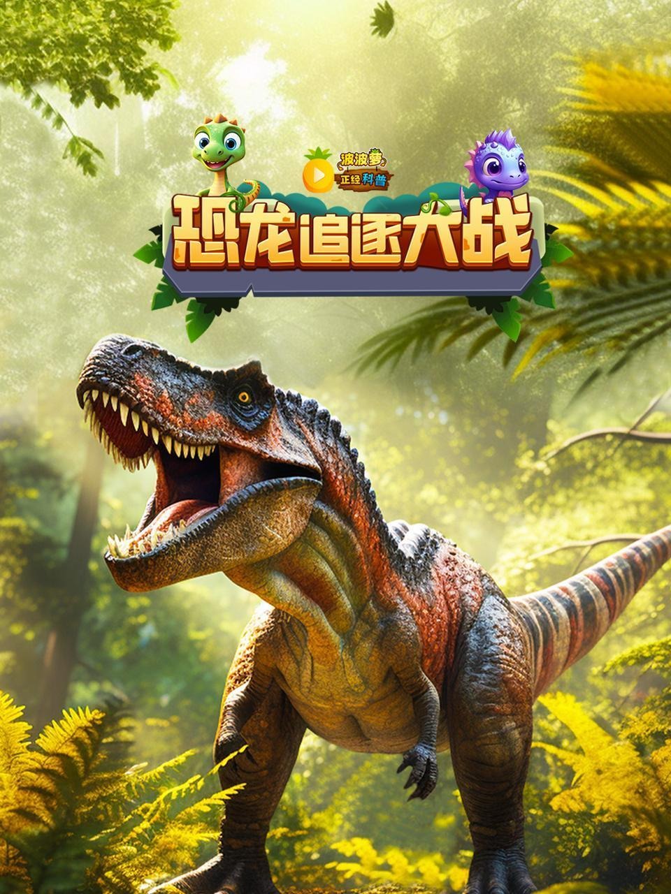 波波萝正经科普:恐龙追逐大战